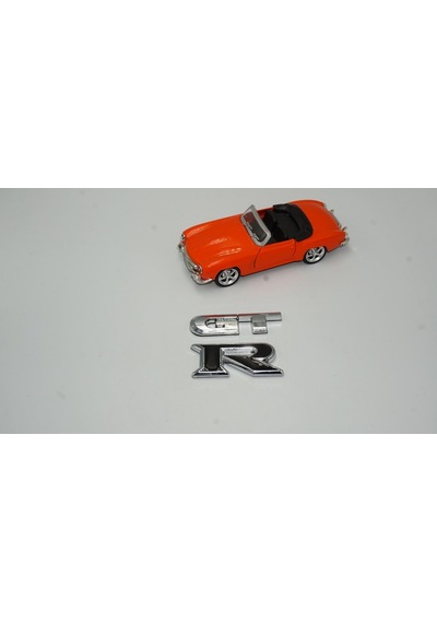 Nissan Gtr Bagaj 3M 3D Krom Metal Logo Amblem (549222310)