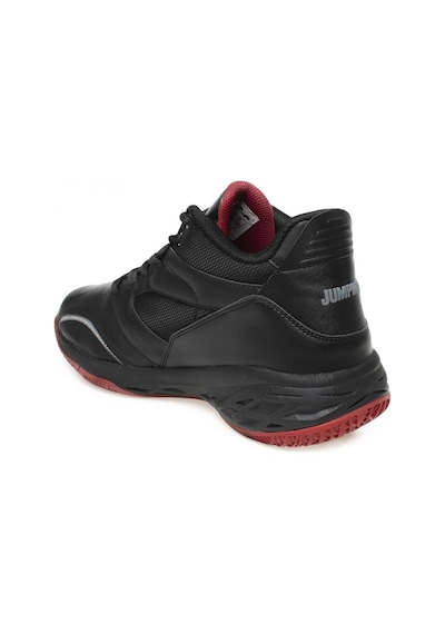 Jump 27722 Unisex Basketbol Ayakkabı Ckr00332 Siyah - Kırmızı Beyaz - Kırmızı