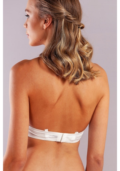 Lenaca Gabrıella Balconette Foam Cup Bra, Ekru Konforlu Ve Şık Sütyen, Strapless Çok Renkli