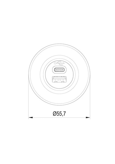 Usb Şarj 12v-24v Telefon Şarj Cihazı Usb+type-c 1