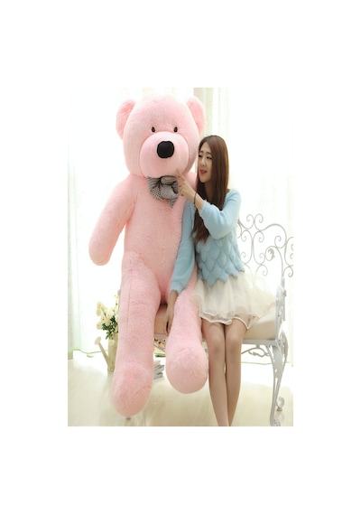 Kuki Oyuncak 160Cm Sevimli Pembe Peluş Ayı