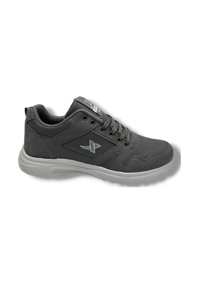 Xstep 020-26 Cilt Deri Anatomik Erkek Sneaker Füme Buz Füme