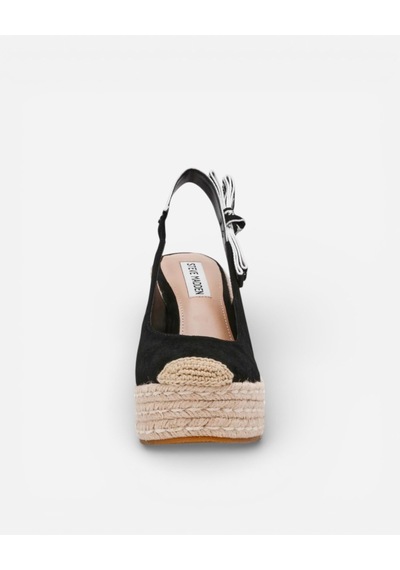 Steve Madden Demmı Black Sued Kadın Siyah Sandalet Demmı