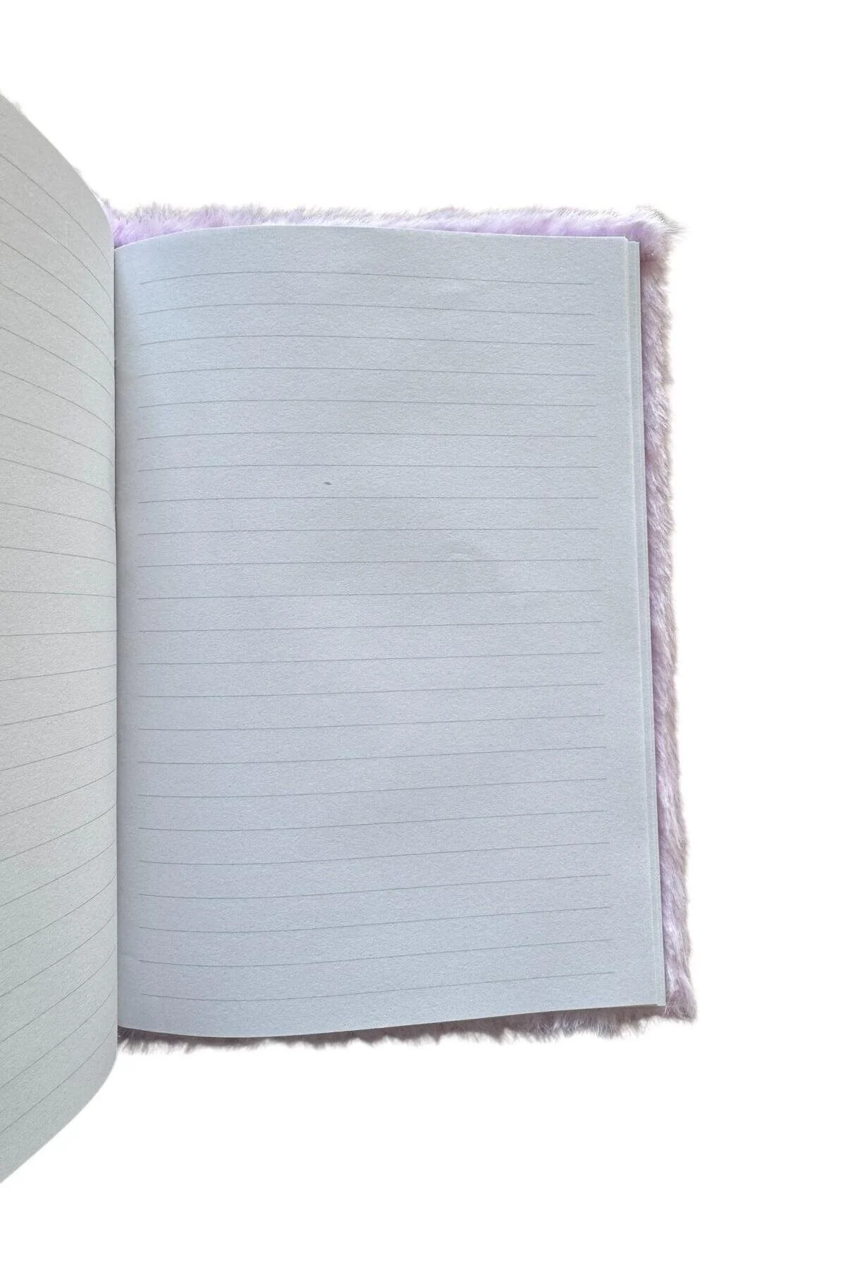 Peluş Günlük Defter Karakter Ve Meyve Desenli, Çizgili Sayfa 1 Adet Çok Renkli