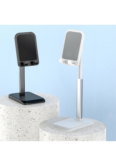 Rock Masaüstü Liftable Telefon & Tablet Standı Siyah standart