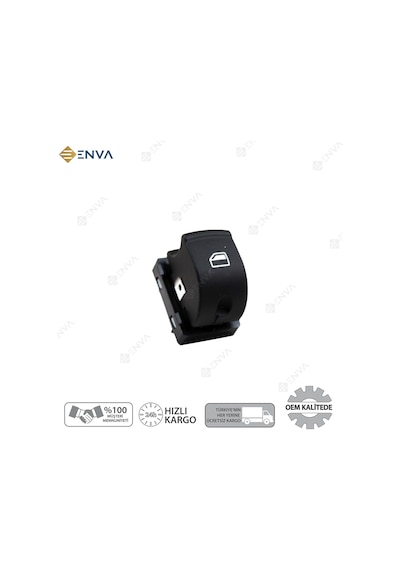 Audi A6 Sağ Ön - Sağ / Sol Arka Kapı Cam Açma Düğmesi 2005-2011