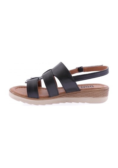 Dgn 703-23y Kadin Bilekten Bağli Sandalet 703-2291-R1534 Siyah