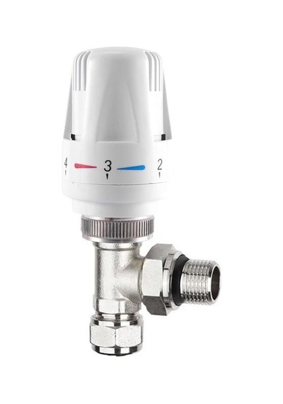Fause Termostatik Radyatör Vanası Köşe Tip Pex 16 2mm Kvn112