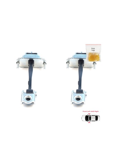 2 Adet Ön Kapı Gergisi Ford Mondeo Iıı Mk3 2000-2007 4736916 İçin Standart