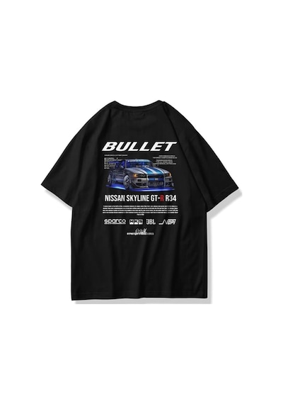 Suki And Bullet Couple T-shirt Seti Siyah