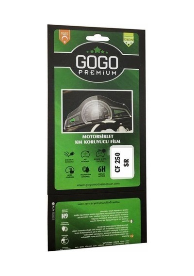 Cf 250 Sr 2023 - 2024 Düğmesiz Uyumlu Km Koruyucu