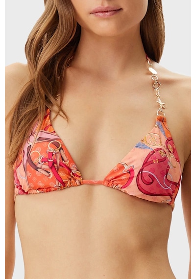Guess Bayan Bikini Üstü E5gj19 Kcr12 P34k Turuncu Turuncu