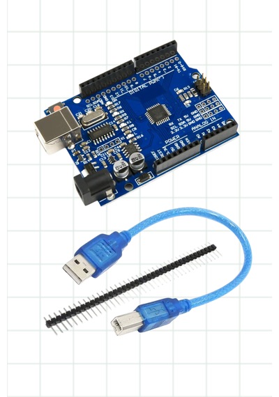 Uno R3 Klon Ch340 Usb Chip Ve Usb Kablo li