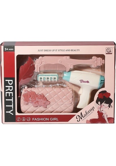 1188-1-4 Çantalı Güzellik Seti -birliktoys