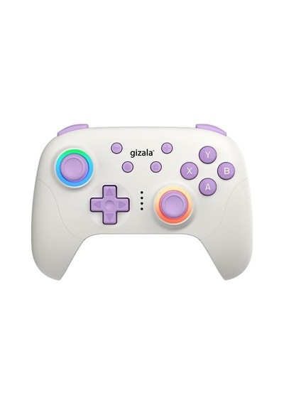 Gizala Kablosuz Oyun Kontrolcüsü Gamepad Hall Effect Triggers Joystick Game Controller Switch 2 / Switch/pc/steam/android/ıos Beyaz Sku: Zeusstk4bc1b3381c