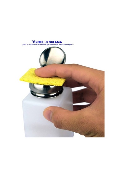 100Ml Tiner Kutusu Kapaklı Sıvı Uçurmaz Saklama Şişesi Yağdanlık