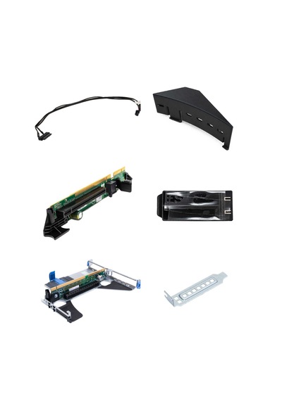Dell Poweredge R630 Yükseltici Kafes + Riser Card + Kablo Seti Yedek Parça Kit - 0999fx 0ng4v5 0m0p2h W93px Y431g X1gyk