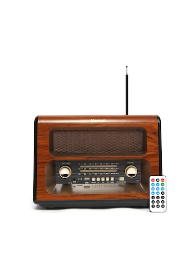Kemai Md-1910Bt Retro Nostaljik Radyo Bluetooth Hoparlör Fm Usb