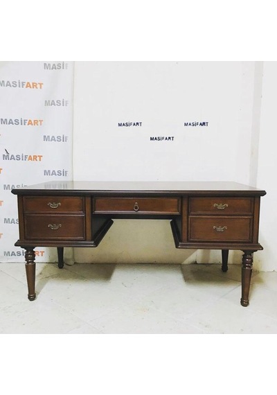 Masifart_Mobilya Masifart Aris Çalışma Masası 140 Cm Ceviz