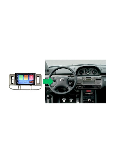 Nissan X-trail Android Multimedya Sistemi 2-32 For-x 2002-2004 9"