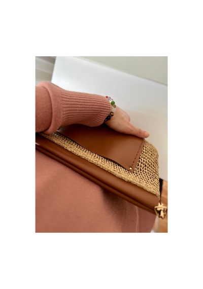 Bolca Emek El Emeği Kadın Hasır Clutch Çanta Bej - 921765461 Bej - 921765461 Bej