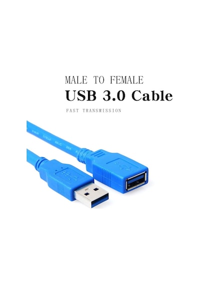 4626 Usb 3.0 Dişi Erkek Uzatma Uzatıcı Ara Bağlantı Kablosu 1 M