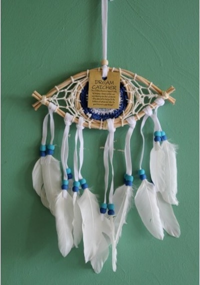 Rüya Kapanı Dream Catcher Göz Tasarımı Çok Renkli