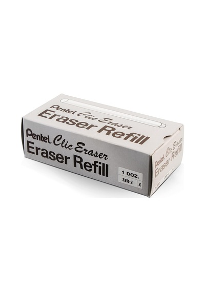 Pentel Yedek-silgi Radierstift Için 12 X 2 Adet