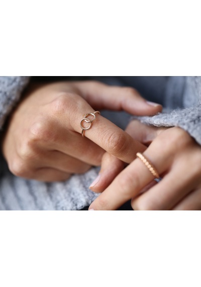 Reis Kuyumculuk T9778 Loop Ring Altın Yüzük