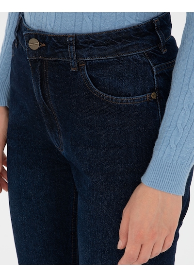 Pierre Cardin Kadın Lacivert Pantolon Jean 50318007-vr033 Lacivert