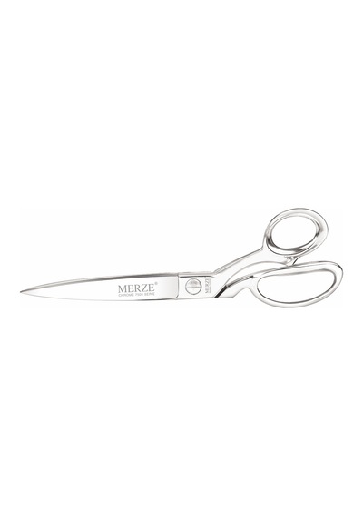 Merze 7500-12 Full Krom Yatık Makas Sivri Uçlu No:12 30.48 CM D-131