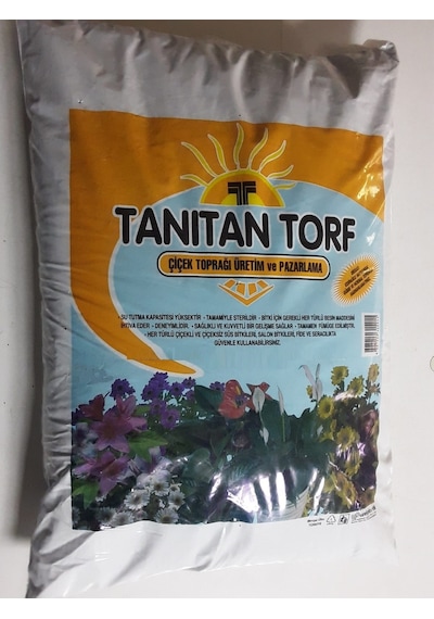 10 Lt Torf Toprak, Fide, Çiçek, Bitki Yetiştirme Torfu