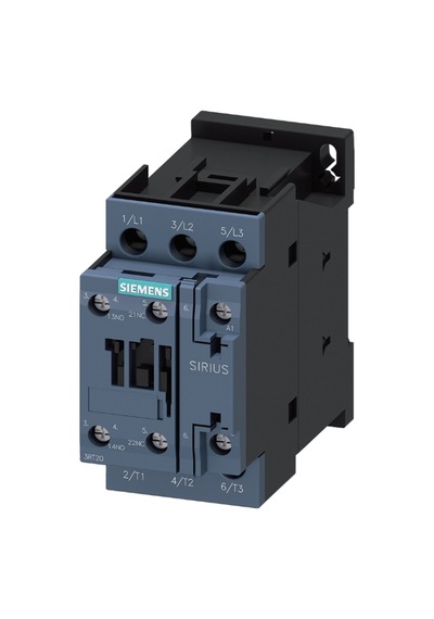 Siemens 3rt2024-2ap00 - 5,5kw 12a 1no+1nc 230vdc Kontaktör