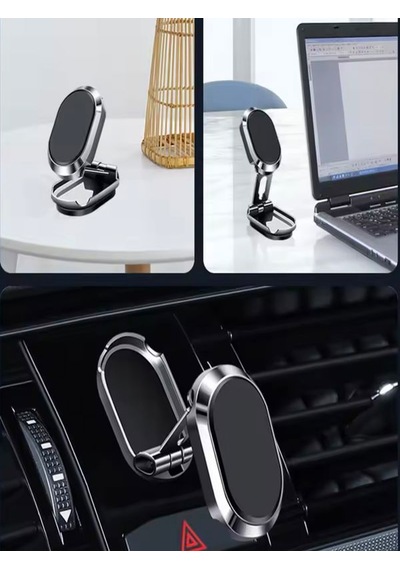 T-92 360 Dönebilen Zink Metal Çinko Alaşımlı Manyetik Araç İçi C