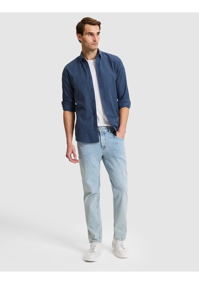 Pierre Cardin İndigo Slim Fit Uzun Kollu Gömlek 50333841-vr028