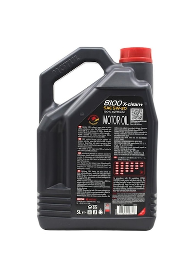 Motul 8100 X-Clean+ SAE 5W-30 Motor Yağı 4 x 5 L