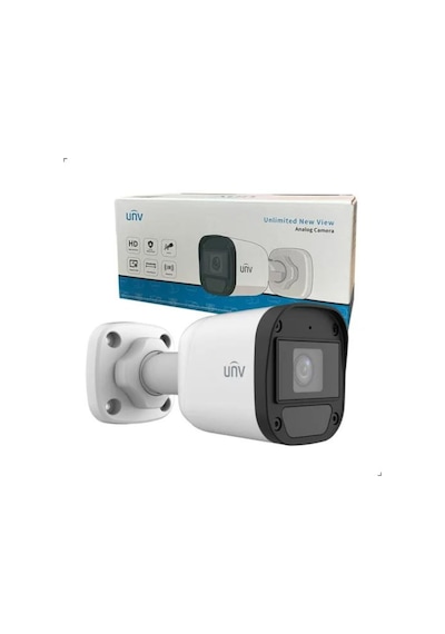 Uniview 2mp 2.8mm Lens Ahd Dahili Sesli 1080p Ir Bullet Kamera
