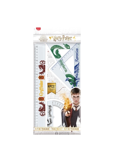 Maped Harry Potter Cetvel Seti 30cm 981765 Çok Renkli