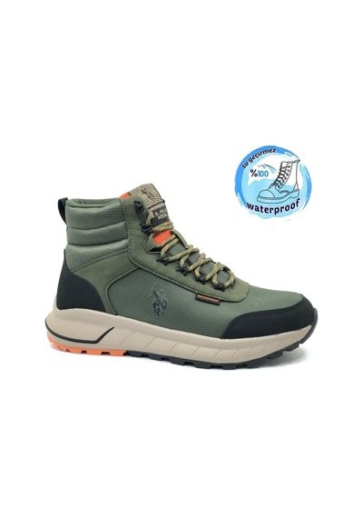U.S. Polo Assn. U.s. Polo Assn Elha Outdoor Waterproof Erkek Bot Haki