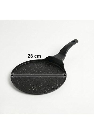 27 Cm Döküm Granit Krep Tavası Yanmaz Yapışmaz Kaplama Eşit Isı Dağılımlı İnce Krep Ve Pankek Tavası Krep Tavası Çok Renkli