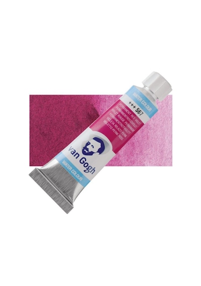 Talens Van Gogh 10 Ml. Tüp Sulu Boya 567 Permanent Red Violet