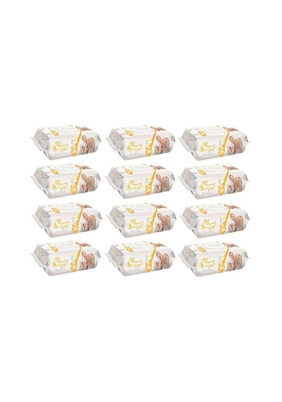 Sleepy Sensitive Islak Mendil - 90 Yaprak X 12 Adet