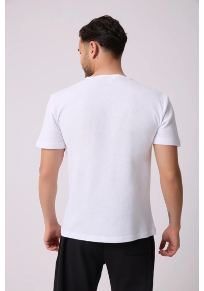Defys Erkek Henley Yaka %100 Pamuklu Dokulu Kumaştan Kısa Kollu Günlük Basic Beyaz Tişört Beyaz - 852146174 Beyaz Defys Erkek Henley Yaka %100 Pamuklu Dokulu Kumaştan Kısa Kollu Günlük Basic Beyaz Tişört Beyaz - 852146174 Beyaz