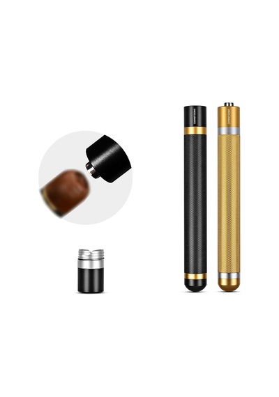 Cigarloong Metal Puro Kılıfı Delicili Sehpalı Tekli Gold 56 Ring