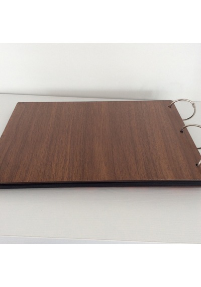 Aşk Temalı Ahşap Kapaklı Kendin Yap Fotoğraf Albüm Defter