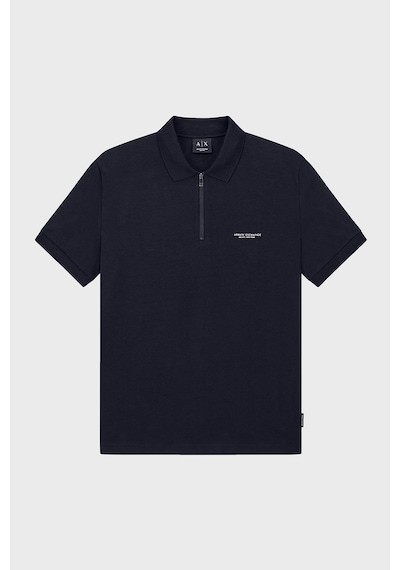 Armani Exchange Logolu Pamuklu Yarım Fermuarlı Polo Erkek Polo Xm003422 Af26650 Ub101 Lacivert Armani Exchange Logolu Pamuklu Yarım Fermuarlı Polo Erkek Polo Xm003422 Af26650 Ub101 Lacivert