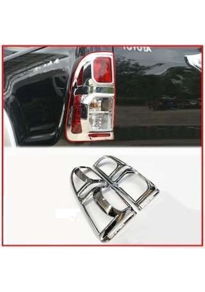Toyota Uyumlu Hilux Vigo 2005 2011 Arka Stop Kaplama Abs Krom
