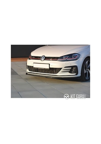 Kit Garaj Volkswagen Golf Mk7 2012-2019 Gtı Piano Black Ön Lip Plastik Boyalı