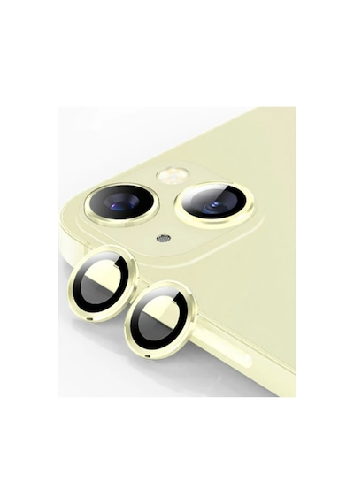 Uluvora Ally İphone 15/15 Plus Tempered Kamera Lens Koruma Camı- 5775 - Hs08376032-4728 Siyah