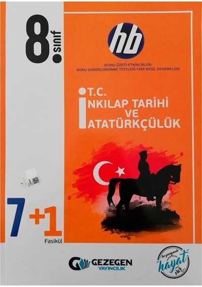 Gezegen Yayınları 8. Sınıf Lgs T.C. Inkılap Tarihi Hb - Hepsi Bur